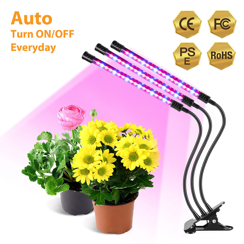 Lighting Fill Light Clip Plant Grow Light USB Dimmable Home Full Spectrum Light Waterproof Seedling Light 5V