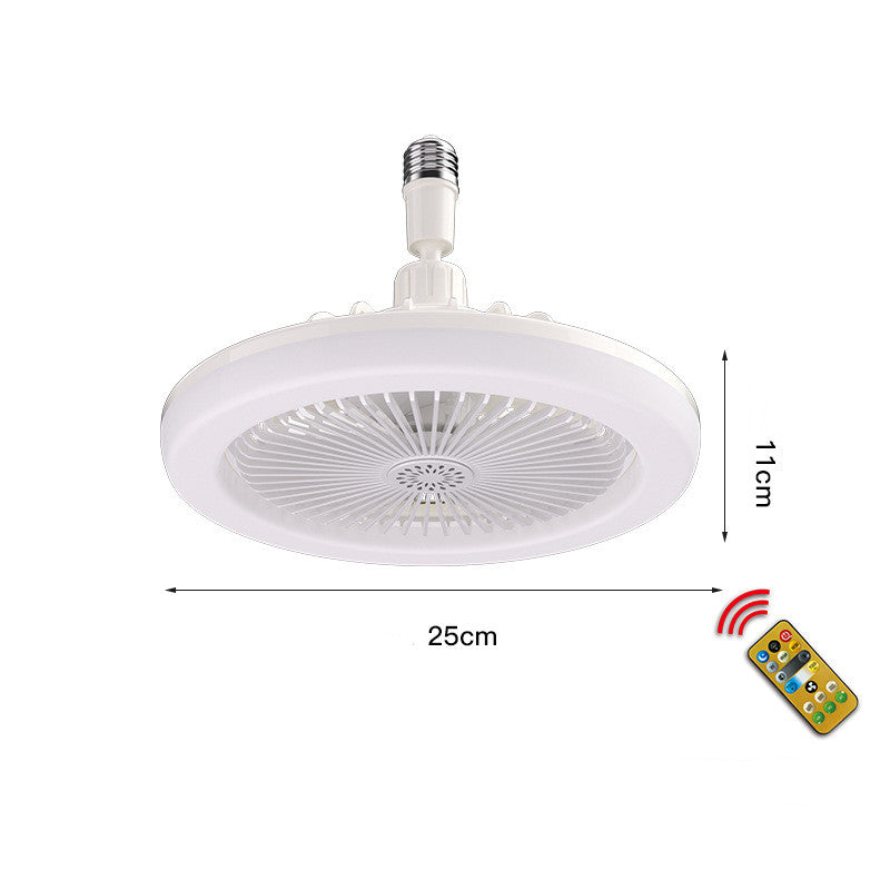 30W Ceiling Fan with Remote Control with Lighting Lamp E27 Converter Base with Aromatherapy for Bedroom Living Home