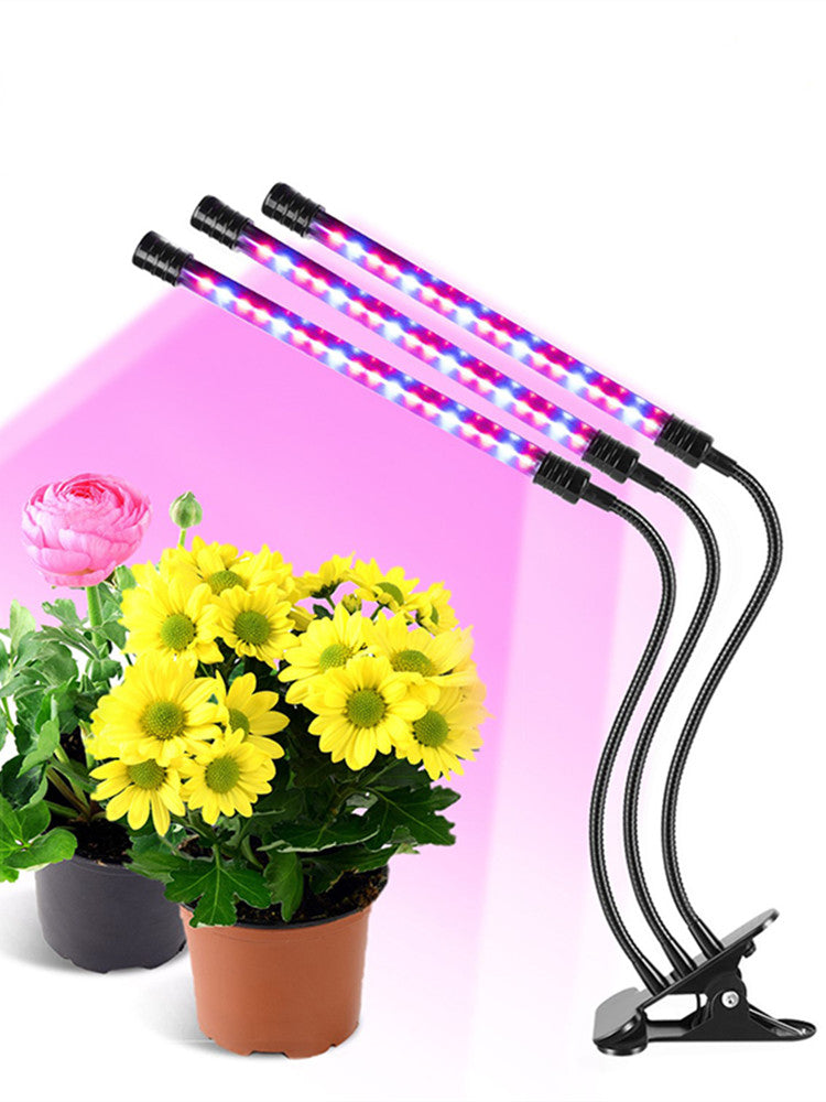 Lighting Fill Light Clip Plant Grow Light USB Dimmable Home Full Spectrum Light Waterproof Seedling Light 5V