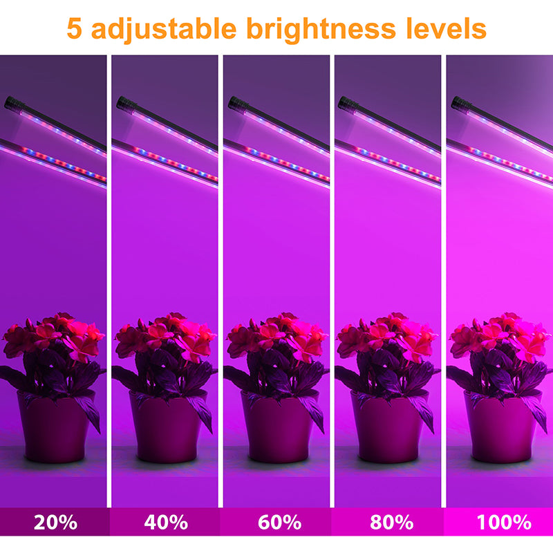 Lighting Fill Light Clip Plant Grow Light USB Dimmable Home Full Spectrum Light Waterproof Seedling Light 5V