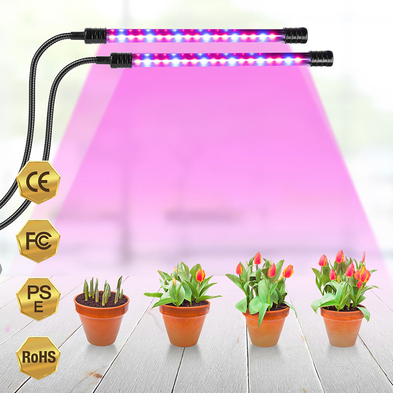 Lighting Fill Light Clip Plant Grow Light USB Dimmable Home Full Spectrum Light Waterproof Seedling Light 5V