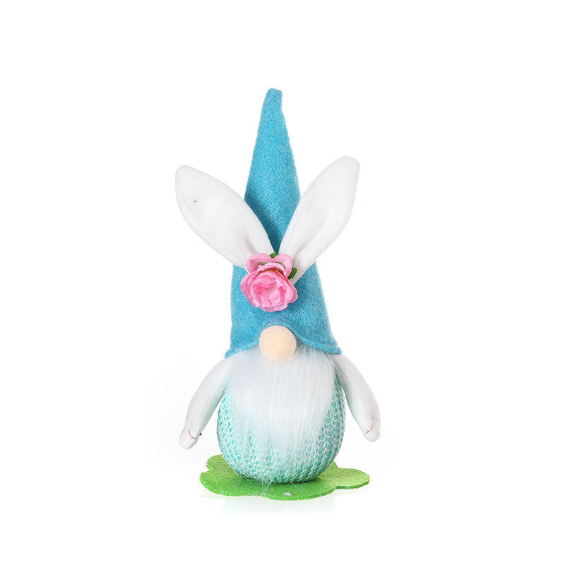 Easter Decorations Lighting Rabbit Faceless Gnome Doll Doll Window Home Dress Up Ornament