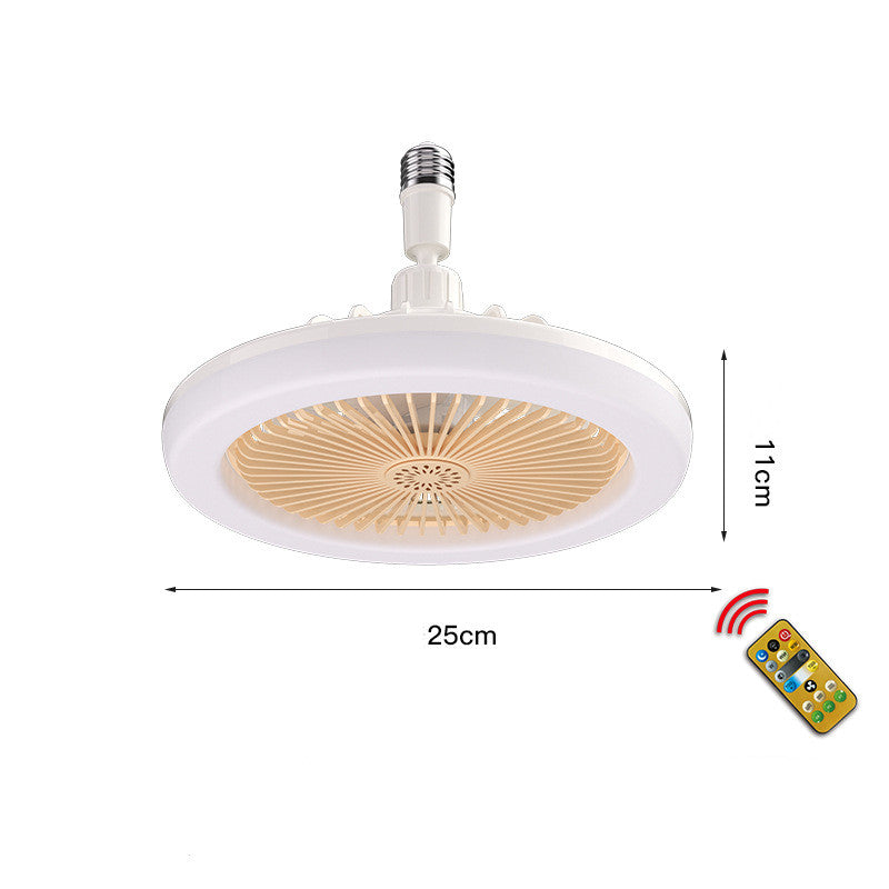 30W Ceiling Fan with Remote Control with Lighting Lamp E27 Converter Base with Aromatherapy for Bedroom Living Home